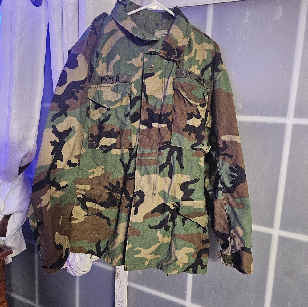 Authentic military field jacket